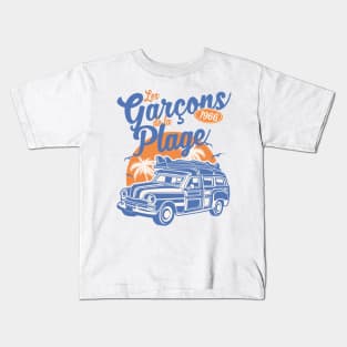 Les Garcons de la Plage Kids T-Shirt